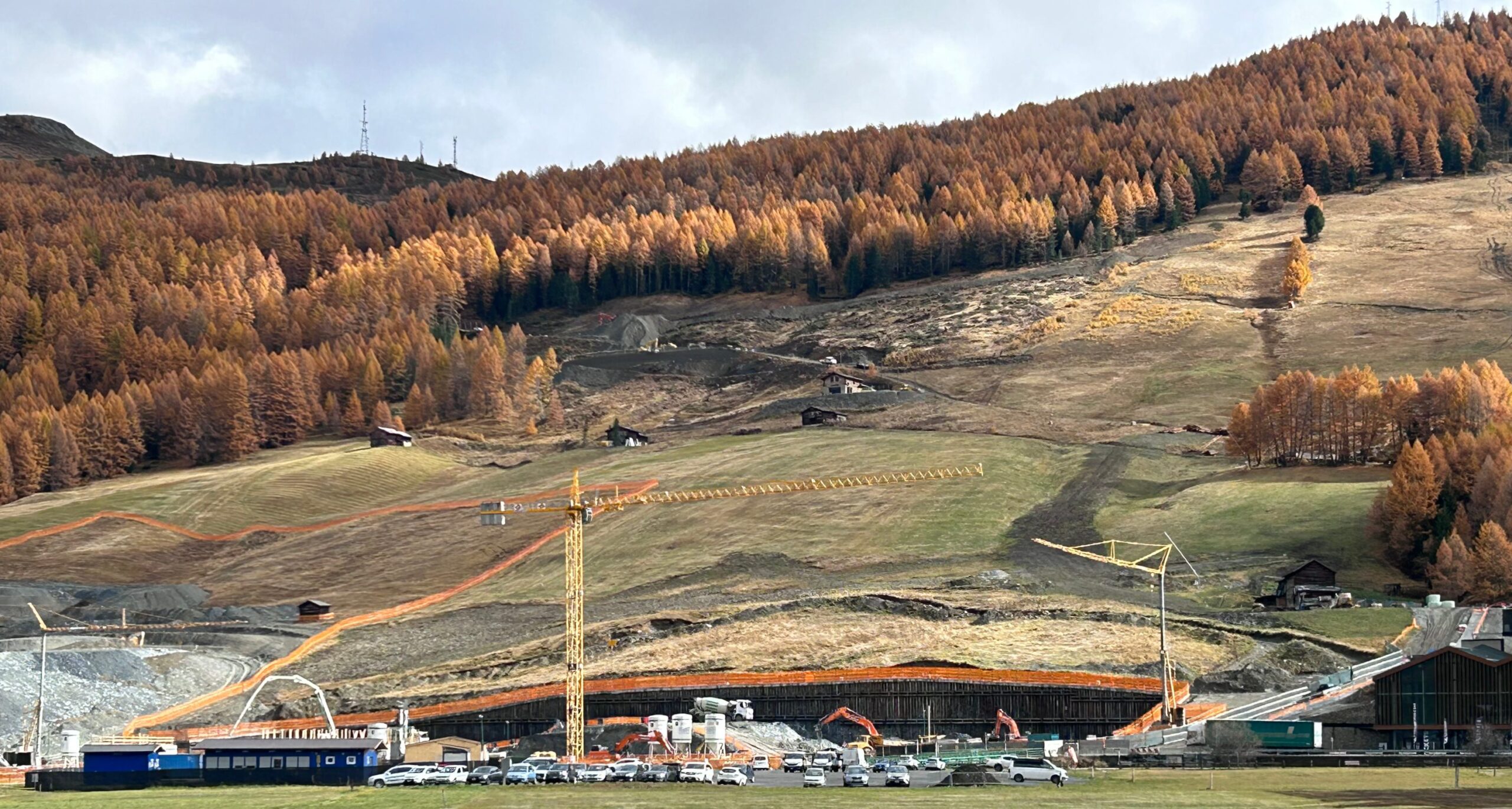 Mottolino underground car park – 2026 Winter Olympics