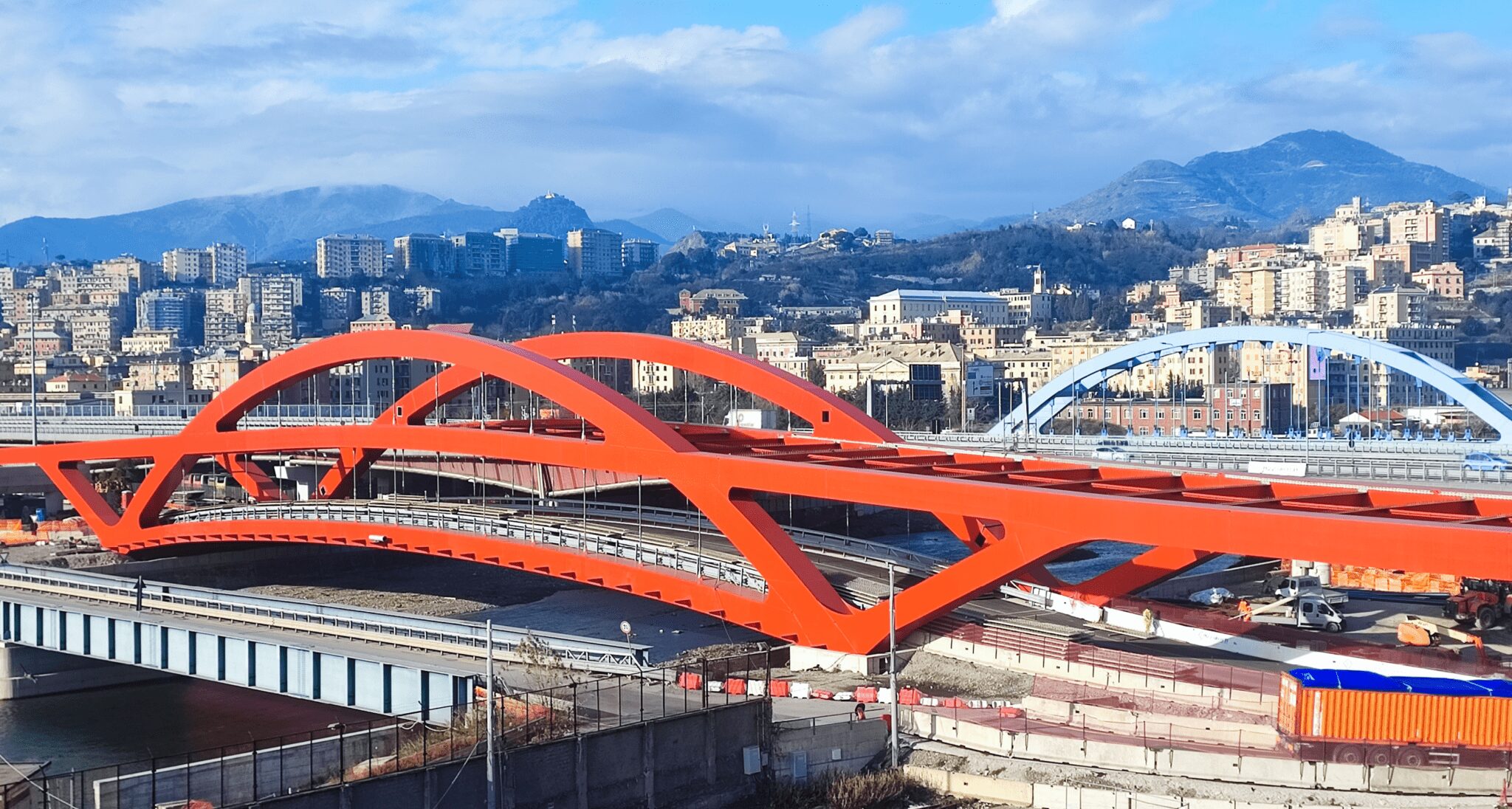 The Ponte del Papa is now open.