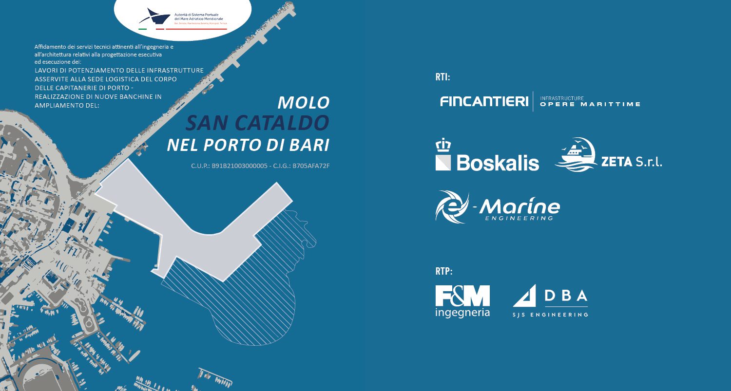 The Port of Bari is changing its face: the new San Cataldo Pier is underway.