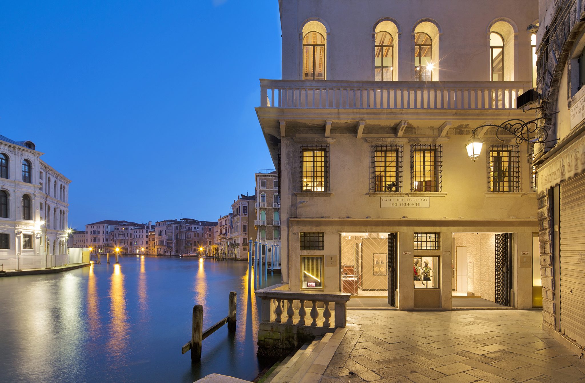 Refurbishment of “Fondaco dei Tedeschi”