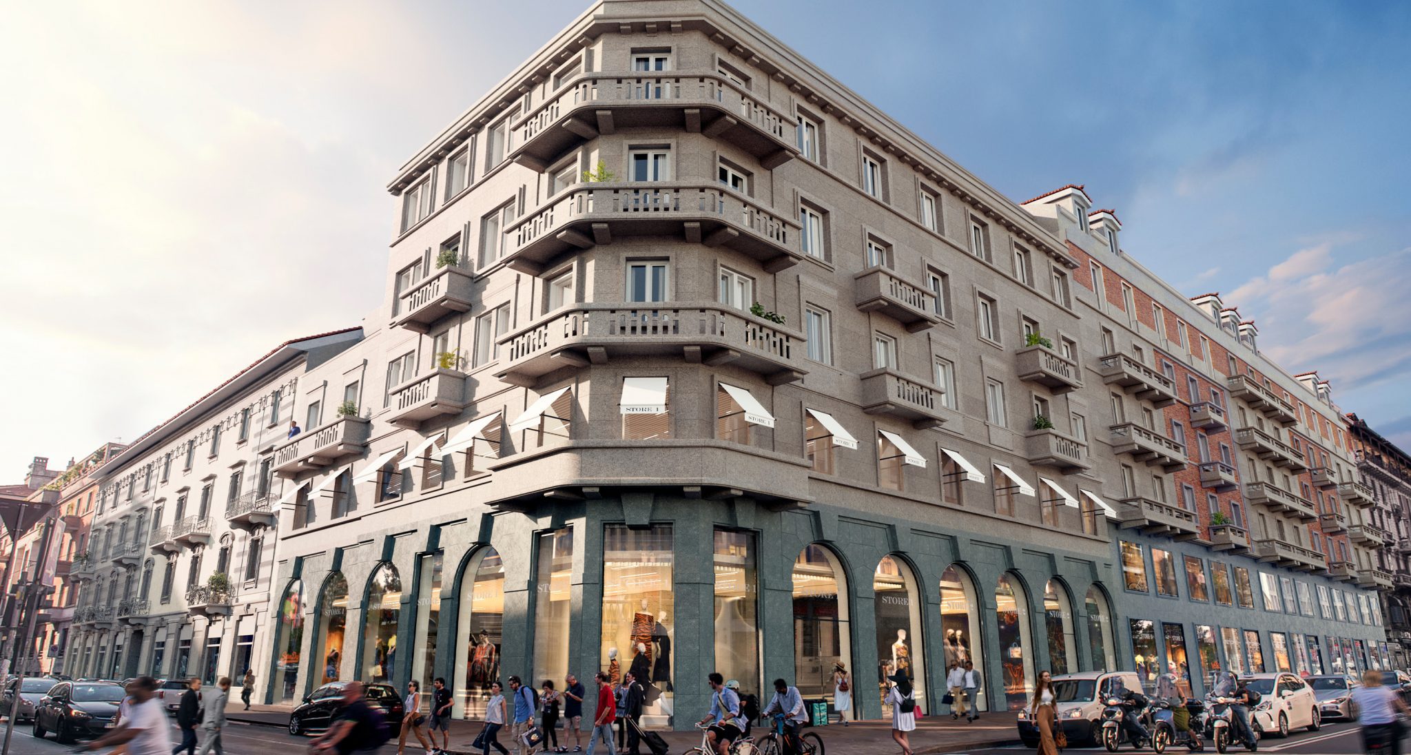 Refurbishment of “Le Corti di Baires”